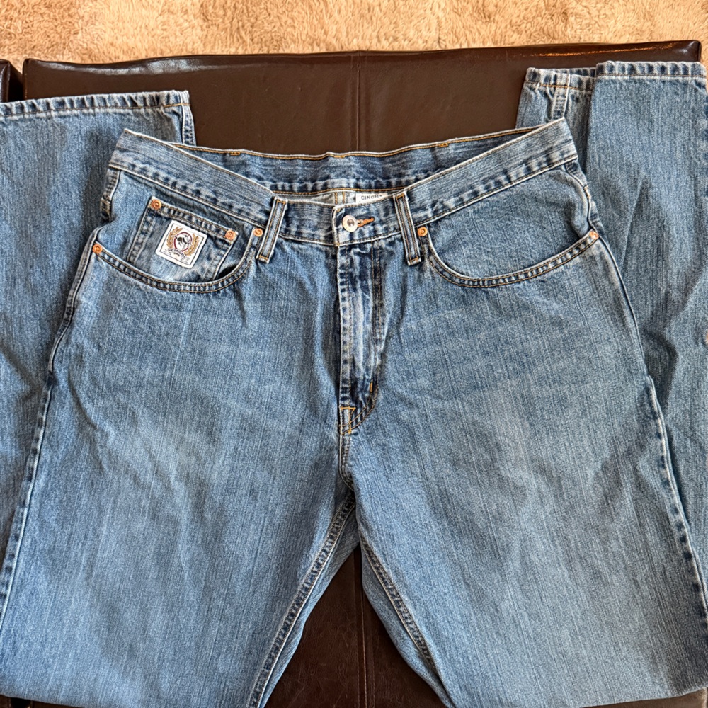 Cinch Relaxed Fit Blue Jeans